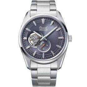 Orient RA-AR0012N30B automata férfi karóra – ezüst nemesacél tok, szürke számlap