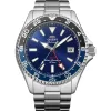 Orient Mako GMT kék automata férfi karóra RA-BC0003L30B