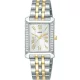Lorus noi karora 22.5x32 mm arany kristaly tok elegans acel szij