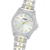 Lorus Women női bicolor karóra kristálydíszes lünettával RG249YX-9