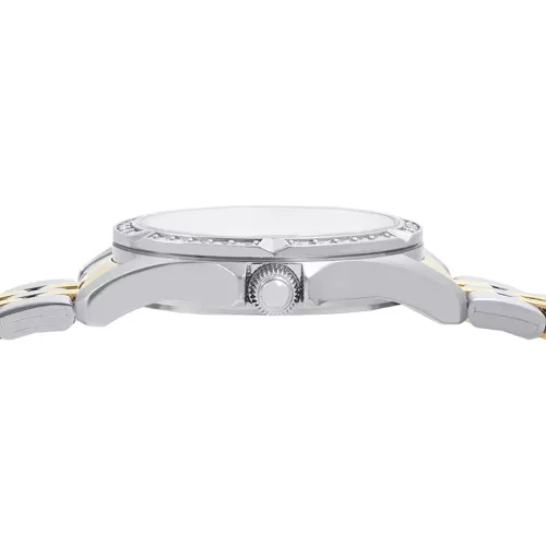 Lorus Women női bicolor karóra kristálydíszes lünettával RG249YX-9