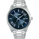Lorus ferfi karora 42 mm kek szamlap klasszikus acel szij