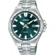 Lorus ferfi karora 42 mm zold szamlap acel szij sportos