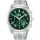 Lorus ferfi karora 42 mm zold szamlap kronograf acel szij