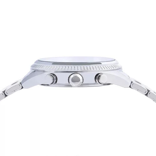 Lorus ferfi karora 42 mm zold szamlap kronograf acel szij