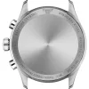 Tissot Chrono L férfi karóra zöld számlappal barna bőrszíjon 42 mm hátlap