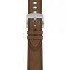 Tissot Chrono XL Classic 45 mm férfi kronográf – acél tok, zöld számlap, barna bőrszíj