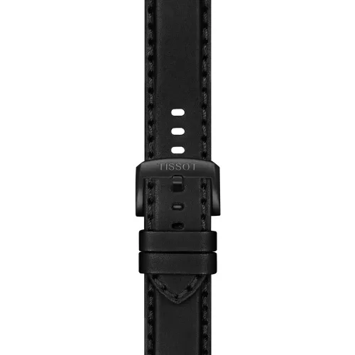 Tissot Chrono XL Classic 45 mm férfi kronográf – acél tok, fekete számlap, barna bőrszíj