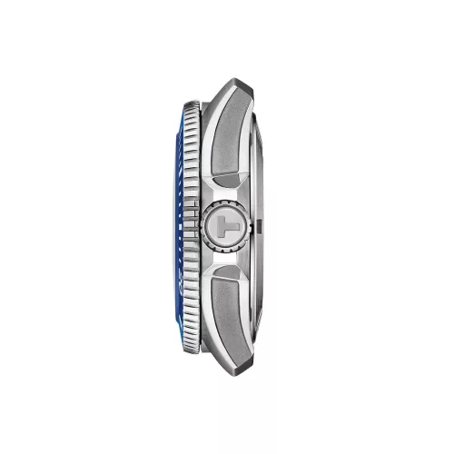 Tissot Seastar 2000 Powermatic 80 férfi búváróra kék számlappal