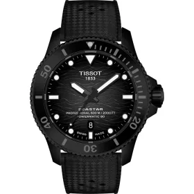 Tissot Seastar 2000 Powermatic 80 férfi búváróra kék számlappal