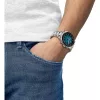 Tissot PR516 Chronograph kék férfi karóra T149.417.11.041.01 modellen kézen