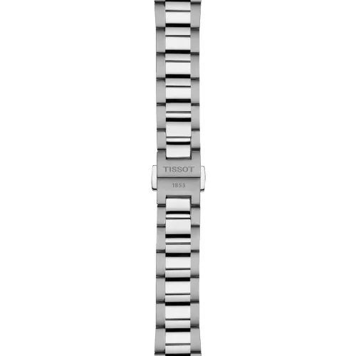 Tissot PR 100 Lady női karóra fehér gyöngyház számlappal acél szíjjal