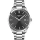 Tissot PR 100 férfi karóra szürke számlap acél tok 40mm