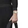 Tissot Ballade női karóra arany-ezüst színben guilloché számlappal