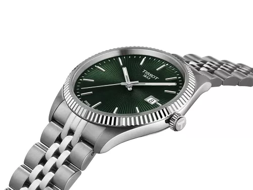 Tissot Ballade T156.410.11.091.00 kvarc óra zöld számlappal