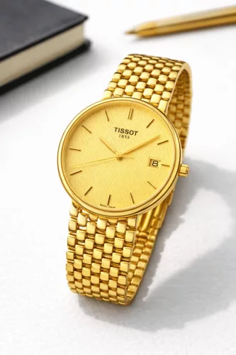 Tissot Caliente T73.3.414.21 arany karóra