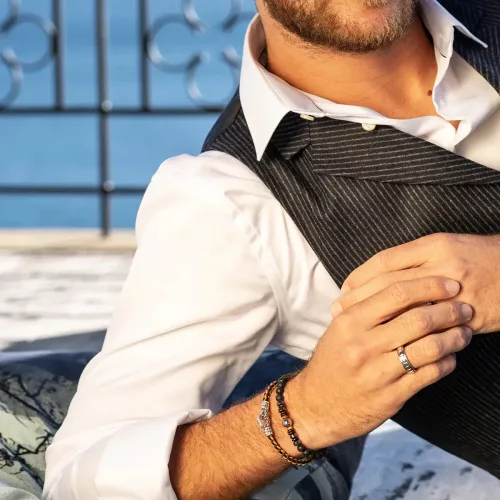 Zeades férfi karkötő - KENYA - ZMB02566