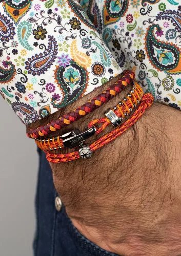 Zeades férfi karkötő - COSMOPOLITAN - ZMB02735