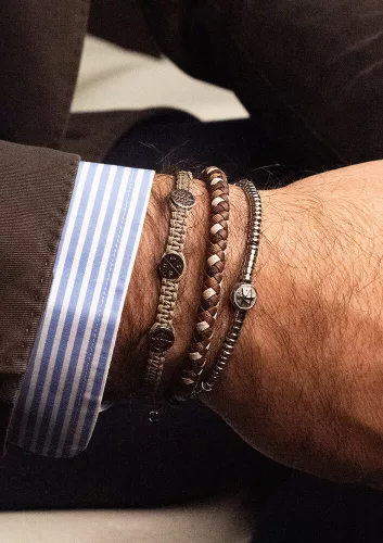 Zeades férfi karkötő - COSMOPOLITAN - ZMB02737