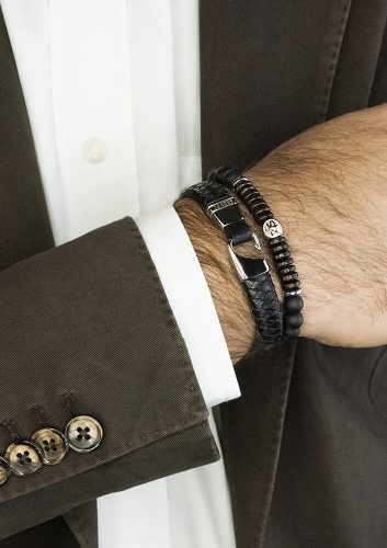 Zeades férfi karkötő - LIGATAYA - ZMB02752