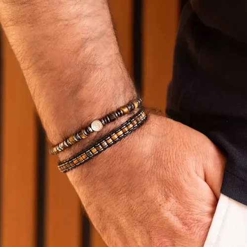 Zeades férfi karkötő - APACHE - ZMB02799