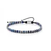 Zeades ZMB02918 Nadur Lapis Lazuli férfi karkötő állítható kötéses