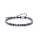Zeades ZMB02918 Nadur Lapis Lazuli férfi karkötő állítható kötéses