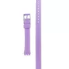 Swatch lila extra hosszú óraszíj 14 mm divatos kivitel