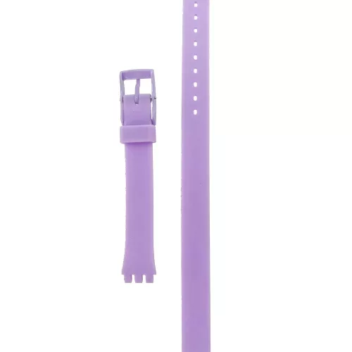 Swatch lila extra hosszú óraszíj 14 mm divatos kivitel