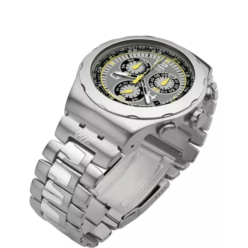 Swatch Danjaq Jaws gyári acél óraszíj 26 mm limitált