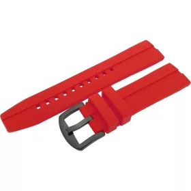   Vostok-Europe Space Race - Almaz - Expedition - Kaucsuk Szíj / Piros / Fekete Kapcsolóval