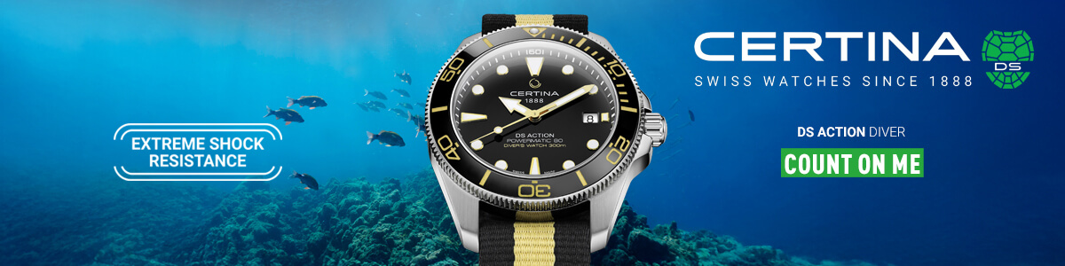 Certina DS ütésálló óra extrém körülmények között használva