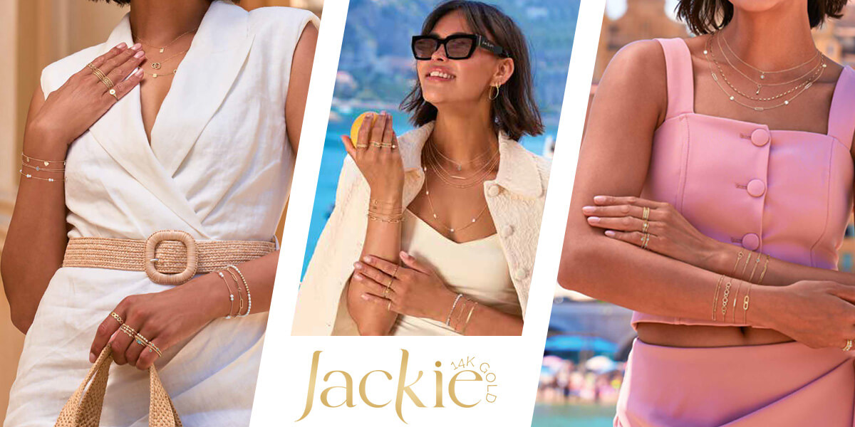 Jackie Gold kézzel készült arany ékszerek