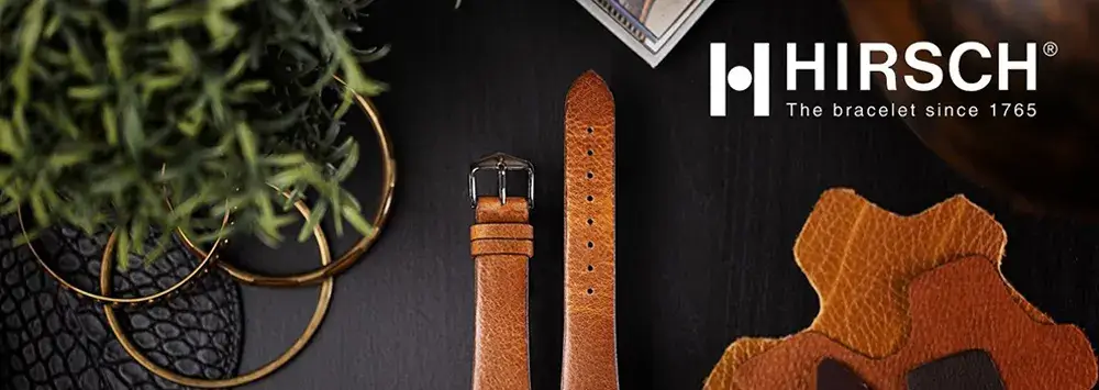 HIRSCH bőr óraszíj